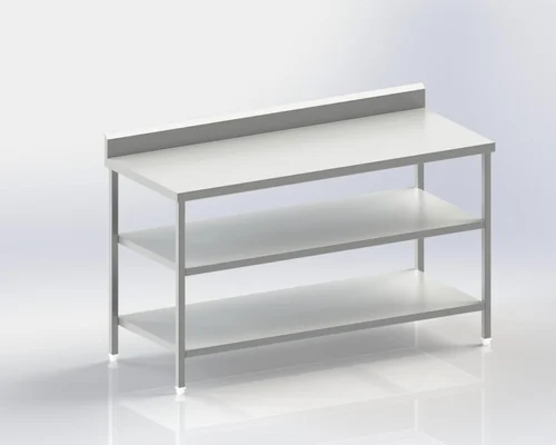 Stainless Steel Kitchen Table - Image 2