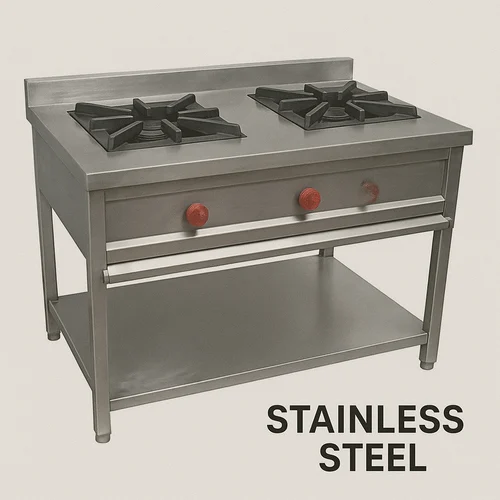 Stainless Steel Two Burner Gas Stove In Banglore - Image 4